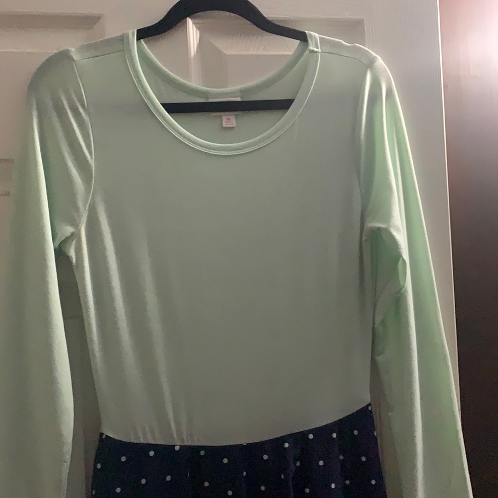 Lula roe Georgia  size medium long sleeve dress